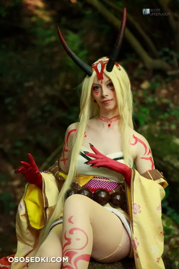 AmamiMisa & Onbluesnow - Cosplay Ibaraki & Shuten - Photo 2