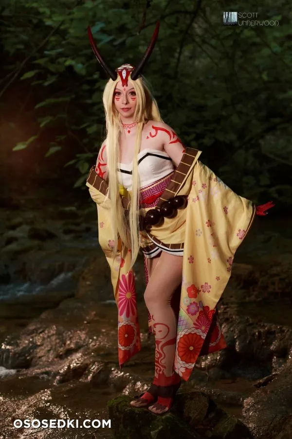 AmamiMisa & Onbluesnow - Cosplay Ibaraki & Shuten - Photo 4