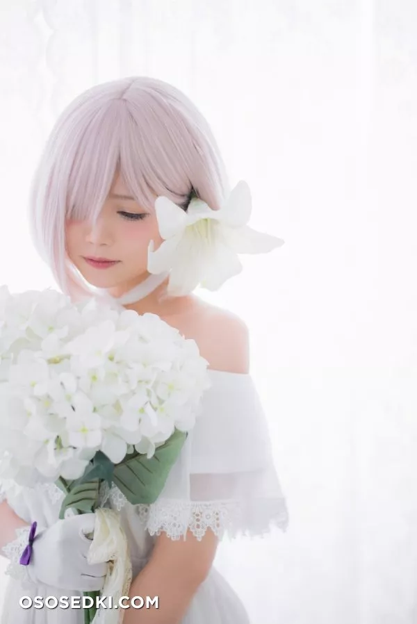 [Miu] Mashu White Dress - Photo 20