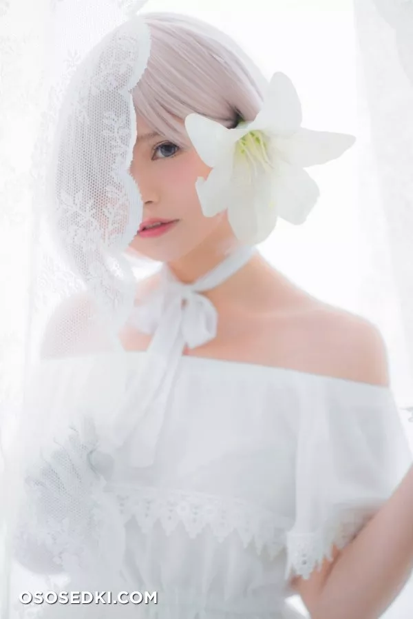 [Miu] Mashu White Dress - Photo 23