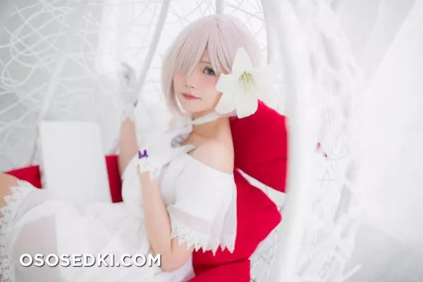 [Miu] Mashu White Dress - Photo 27