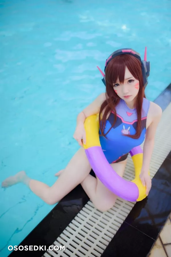 雪晴Astra - Overwatch-D.Va水着写真 - Photo 4