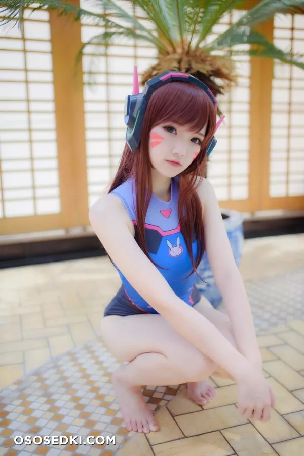 雪晴Astra - Overwatch-D.Va水着写真 - Photo 6
