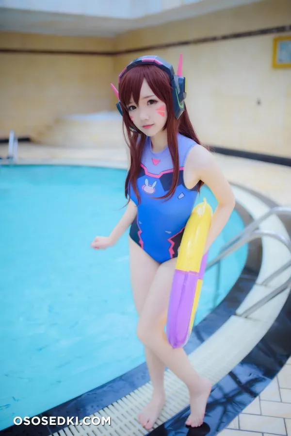 雪晴Astra - Overwatch-D.Va水着写真 - Photo 7