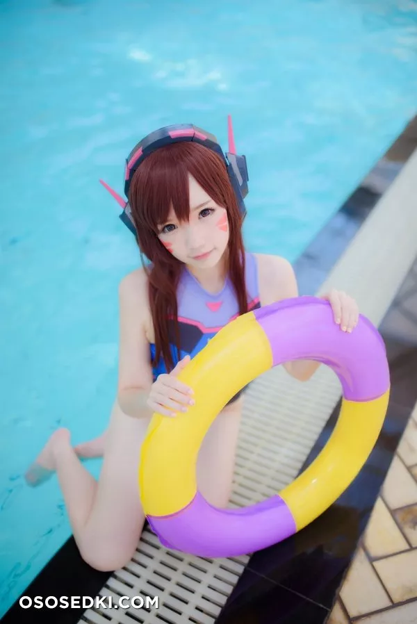 雪晴Astra - Overwatch-D.Va水着写真 - Photo 8