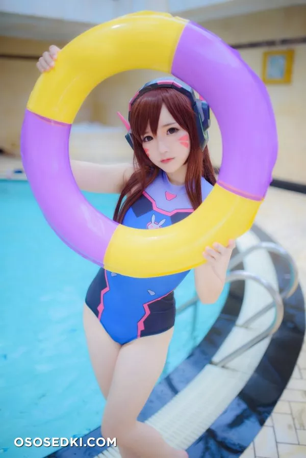 雪晴Astra - Overwatch-D.Va水着写真 - Photo 10