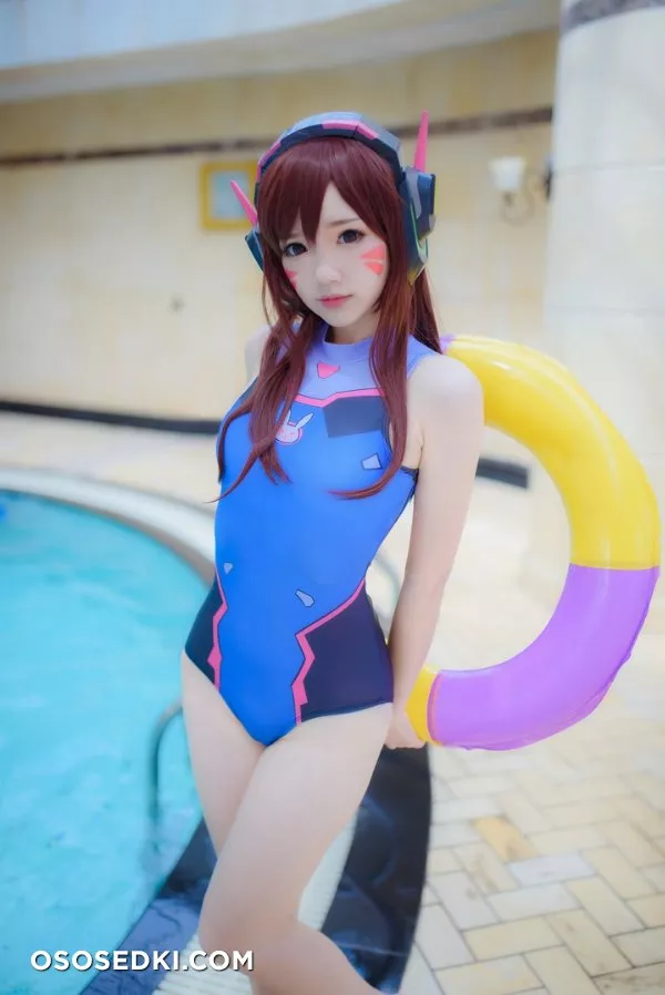 雪晴Astra - Overwatch-D.Va水着写真 - Photo 11