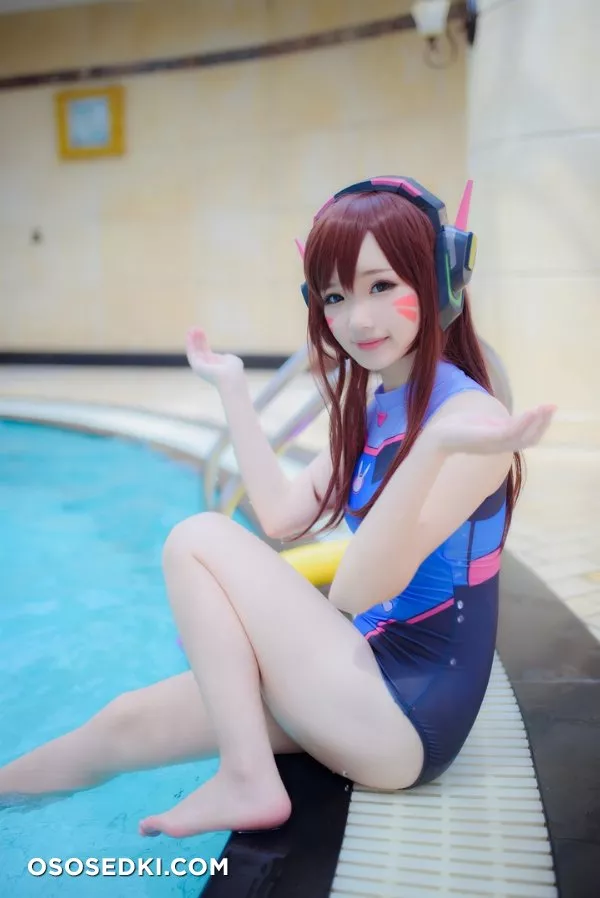 雪晴Astra - Overwatch-D.Va水着写真 - Photo 12