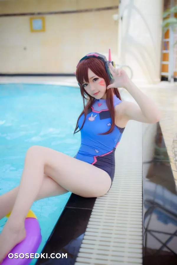 雪晴Astra - Overwatch-D.Va水着写真 - Photo 13