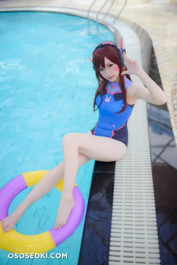 雪晴Astra - Overwatch-D.Va水着写真 - Photo 15
