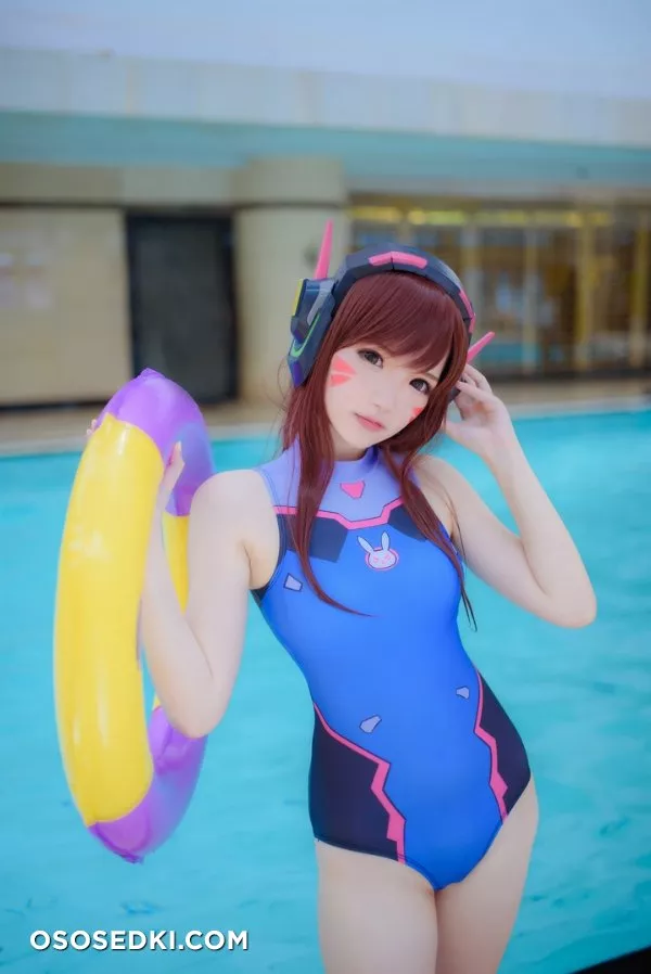 雪晴Astra - Overwatch-D.Va水着写真 - Photo 17