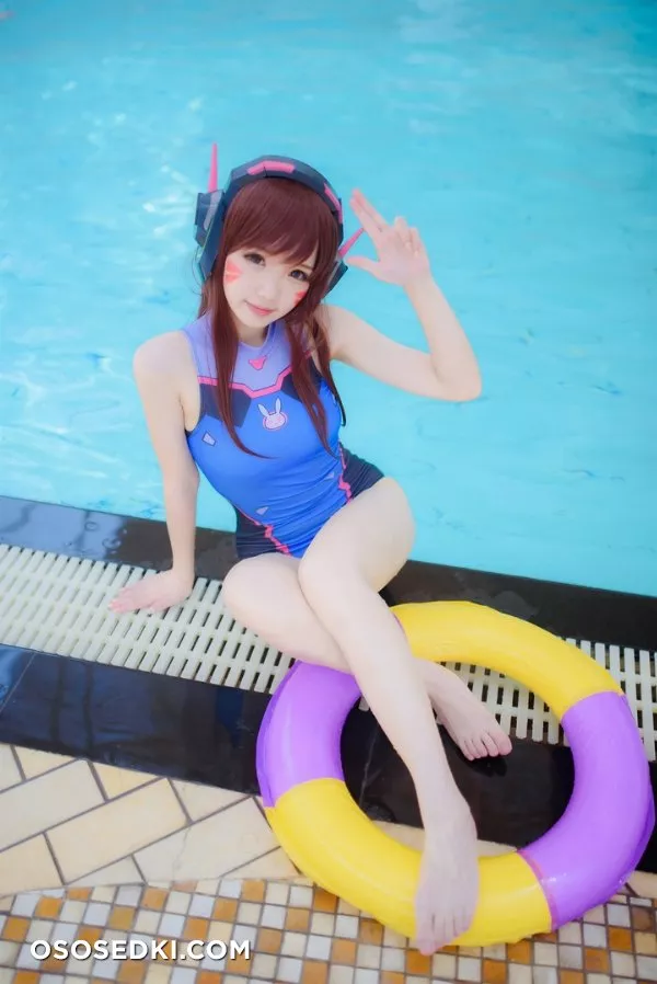 雪晴Astra - Overwatch-D.Va水着写真 - Photo 18