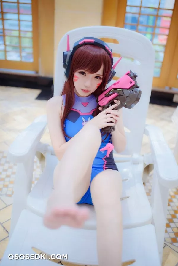 雪晴Astra - Overwatch-D.Va水着写真 - Photo 20