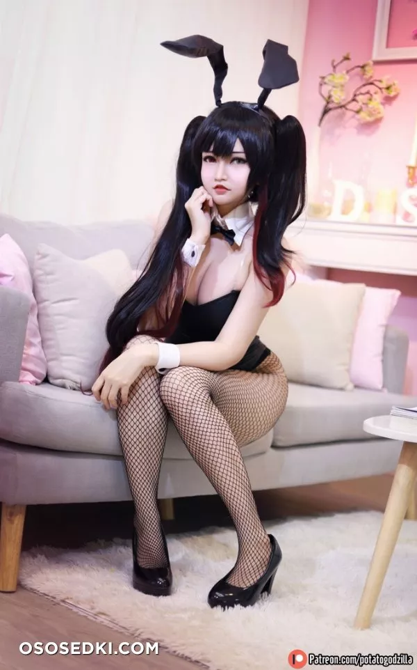 Potato Godzilla. Kurumi Tokisaki. Date A Live. Playboy Bunny - Photo 4