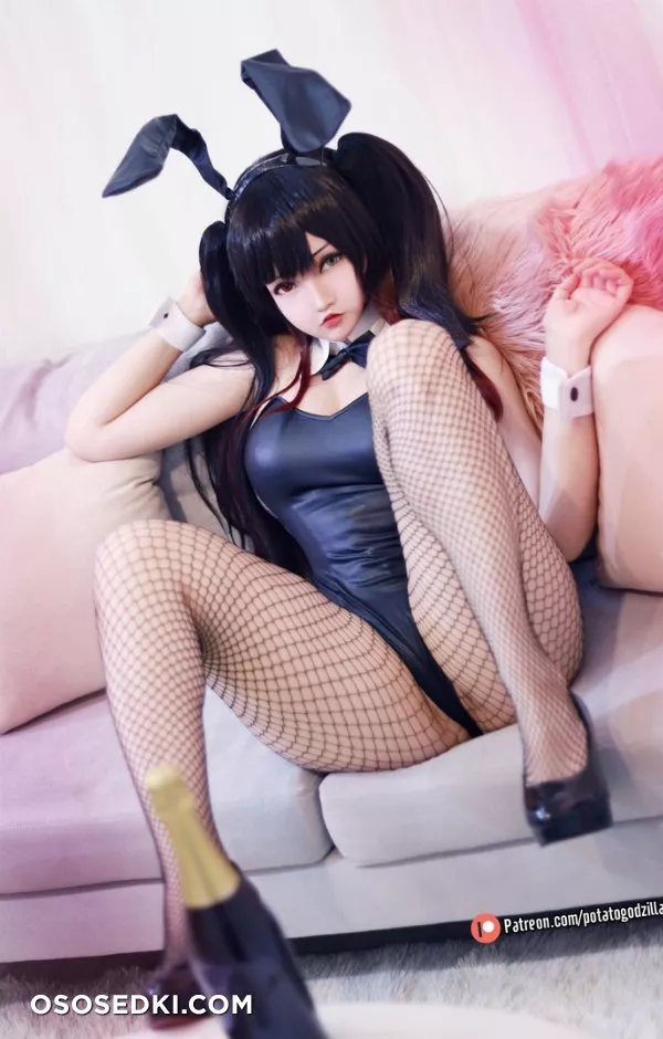 Potato Godzilla. Kurumi Tokisaki. Date A Live. Playboy Bunny - Photo 12