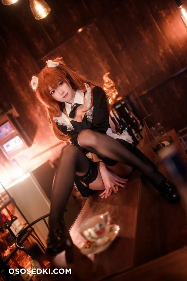 阿包也是兔娘 | Evangelion | Asuka Langley maid - Photo 8