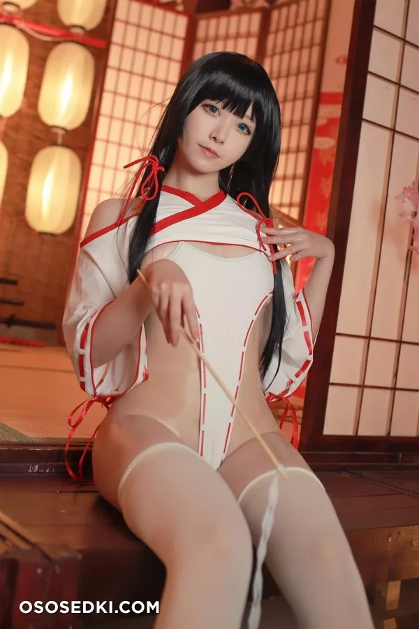 Asagiriai 愛ちゃん - 神社巫女 - Photo 2