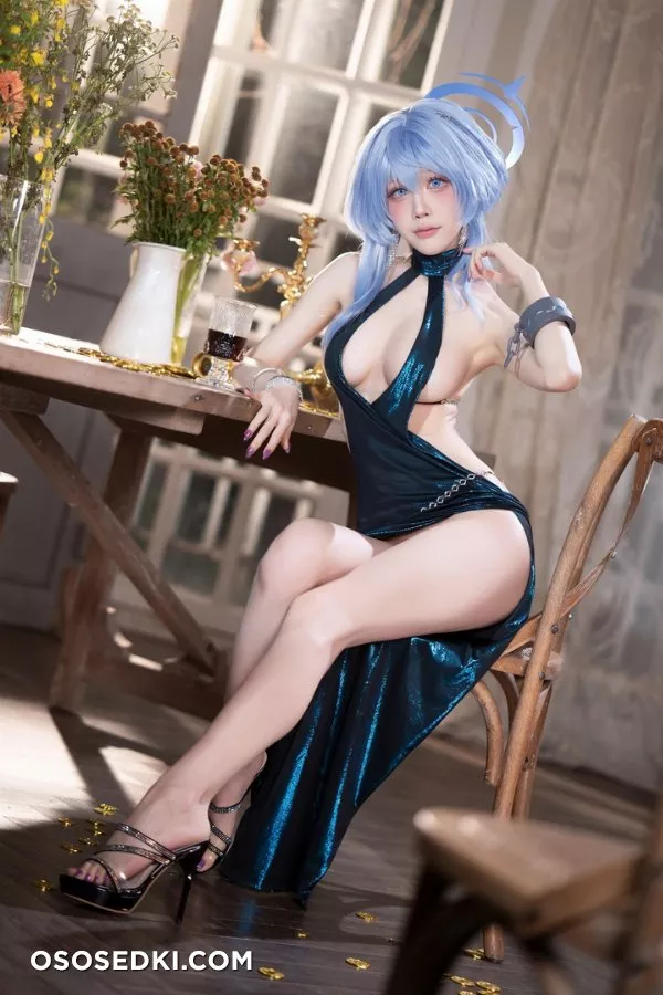 Amau Ako Dress (Blue Archive) -  Aqua 水淼 - Photo 5
