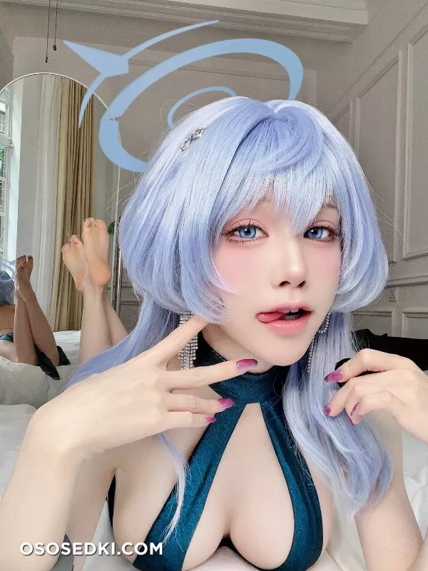 Amau Ako Dress (Blue Archive) -  Aqua 水淼 - Photo 105
