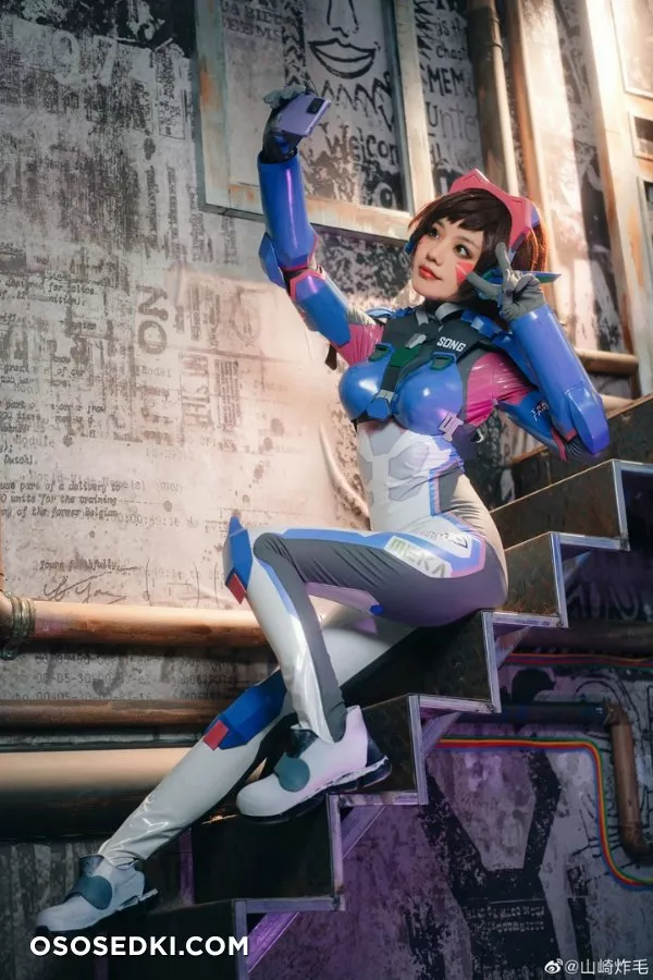 (Cosplay) D.va Overwatch 2 - 山崎炸毛 - Photo 14