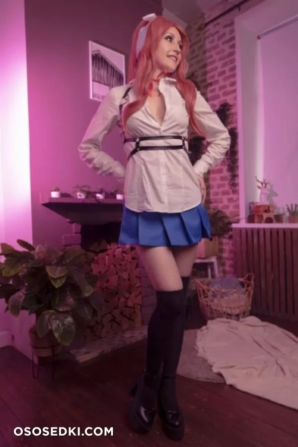 Monika from Doki Doki literature club - Photo 10