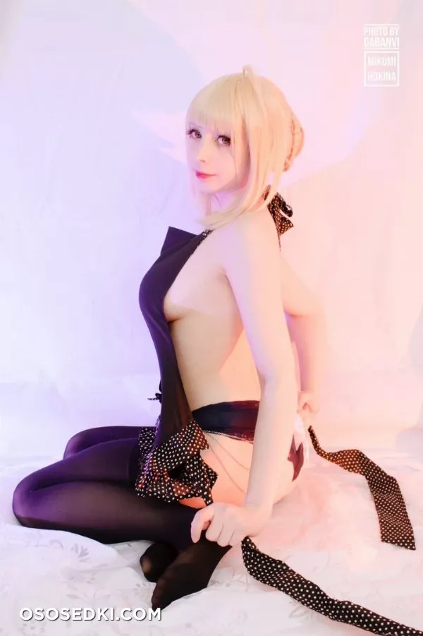 Mikomi Hokina - Saber apron cosplay set (Fate) - Photo 21