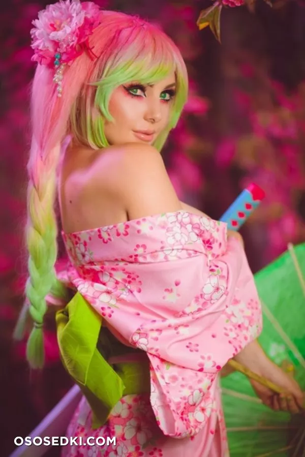 Jessica Nigri - Mitsuri Kanroji - Yukata patreon set - Photo 2