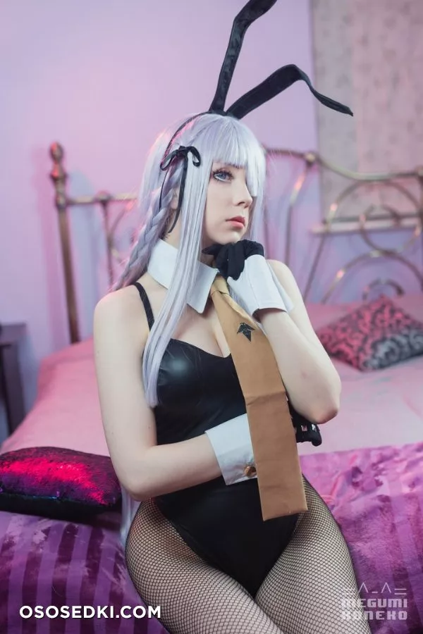 Megumi Koneko -  Kyoko Kirigiri Bunny  (Danganronpa) cosplay set - Photo 6