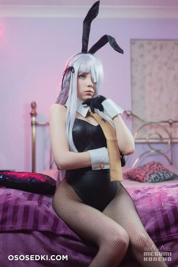 Megumi Koneko -  Kyoko Kirigiri Bunny  (Danganronpa) cosplay set - Photo 7