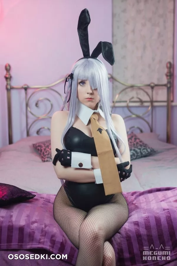 Megumi Koneko -  Kyoko Kirigiri Bunny  (Danganronpa) cosplay set - Photo 12