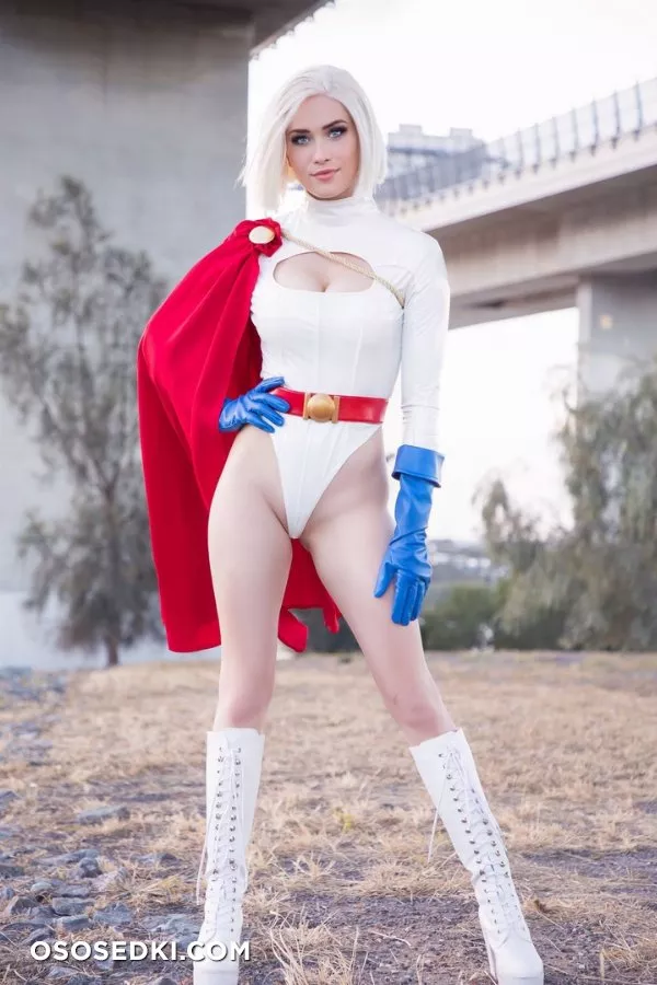 Nichameleon - Power girl (DC) patreon cosplay set - Photo 1