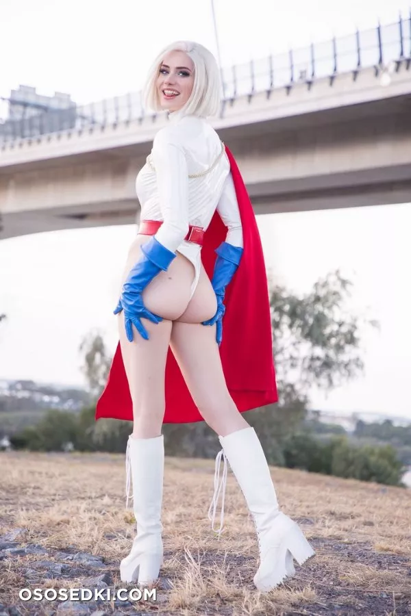 Nichameleon - Power girl (DC) patreon cosplay set - Photo 3