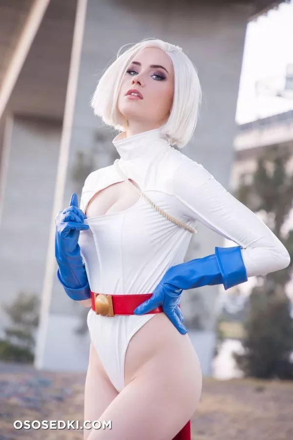 Nichameleon - Power girl (DC) patreon cosplay set - Photo 6