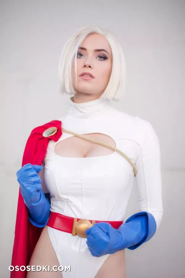 Nichameleon - Power girl (DC) patreon cosplay set - Photo 23