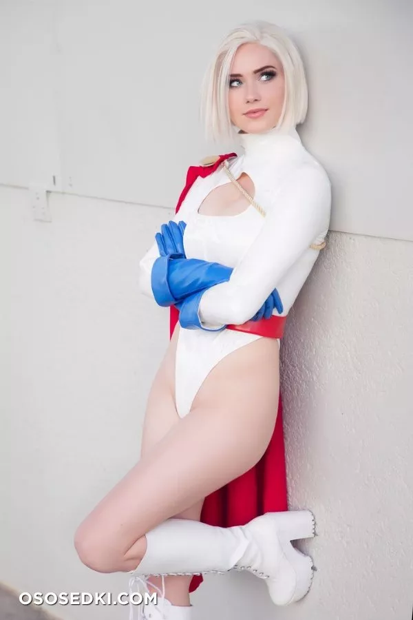 Nichameleon - Power girl (DC) patreon cosplay set - Photo 27