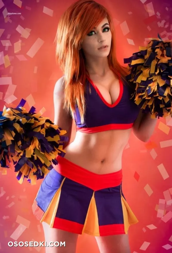 Danielle Beaulieu - Kim Possible  Cheerleader erotic cosplay set - Photo 2