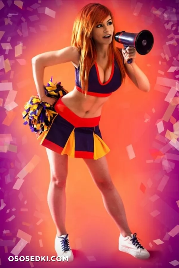 Danielle Beaulieu - Kim Possible  Cheerleader erotic cosplay set - Photo 6