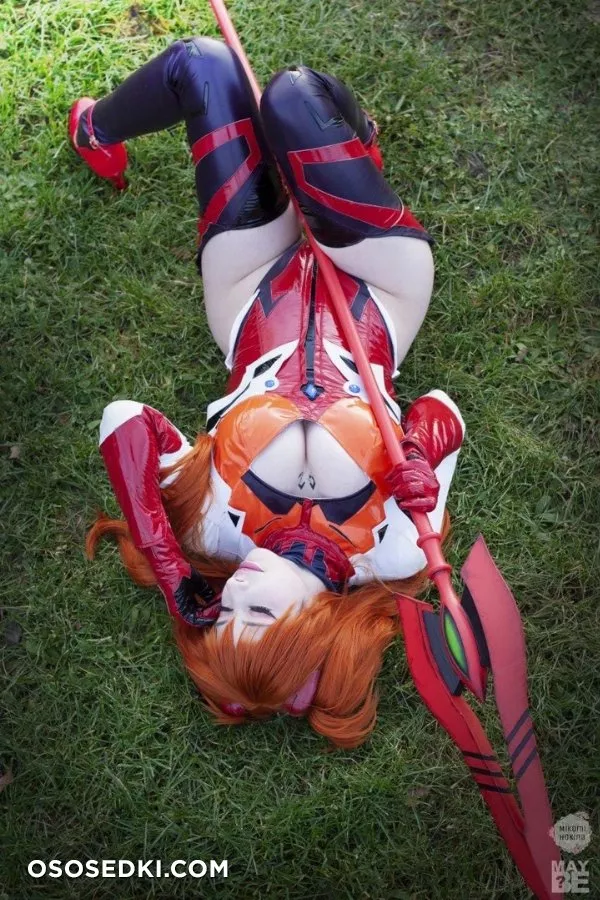 Mikomi Hokina Asuka patreon cosplay set - Photo 37
