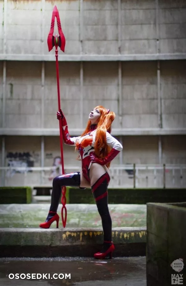 Mikomi Hokina Asuka patreon cosplay set - Photo 44