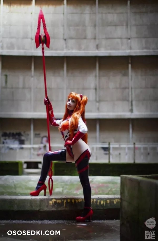 Mikomi Hokina Asuka patreon cosplay set - Photo 48
