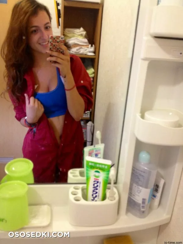 So Sweet Slim Teen Girl Glasses Self Shot - Photo 48