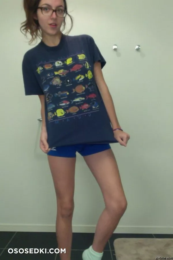 So Sweet Slim Teen Girl Glasses Self Shot - Photo 58