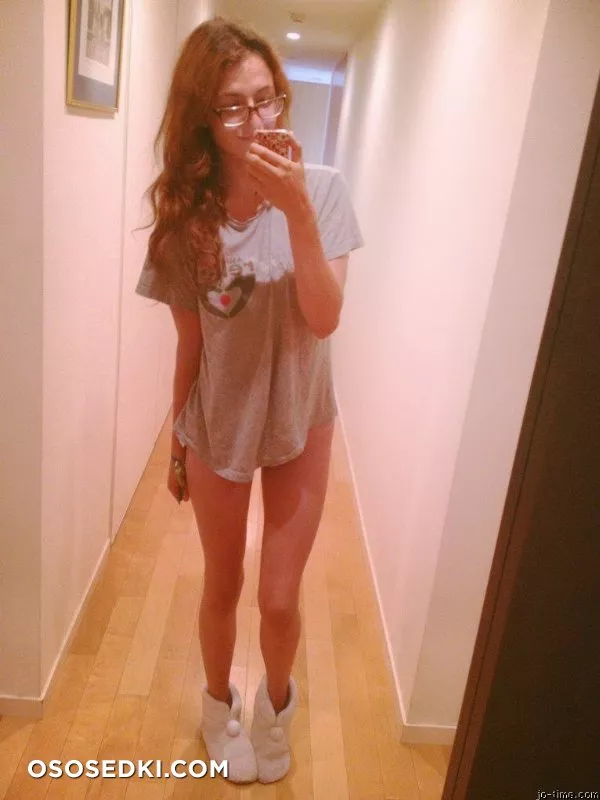 So Sweet Slim Teen Girl Glasses Self Shot - Photo 302