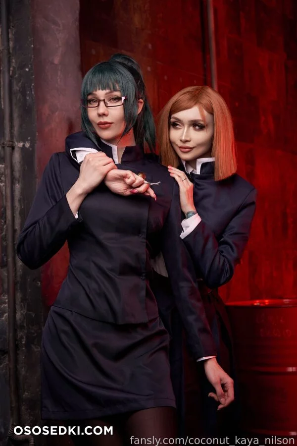 Kaya Nilson &amp; Zirael Rem - Maki Zenin &amp; Nobara Kugisaki nude. Onlyfans, Patreon leaked 12 nude photos