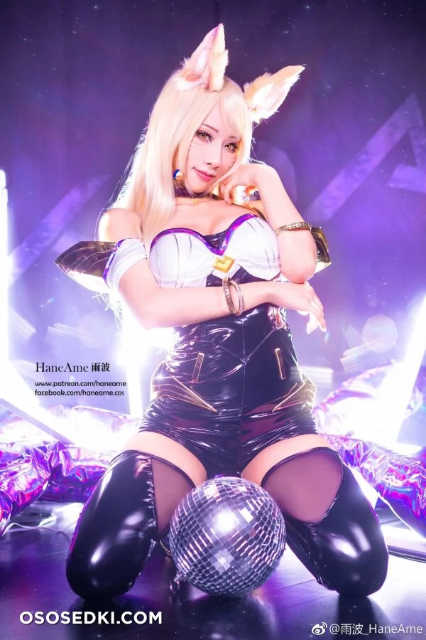 Hane Ame - KDA Ahri (League of Legends) nude. Onlyfans, Patreon leaked 11 nude photos
