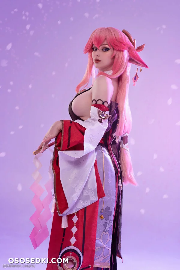Lady Melamori - Yae Miko nude. Onlyfans, Patreon leaked 14 nude photos