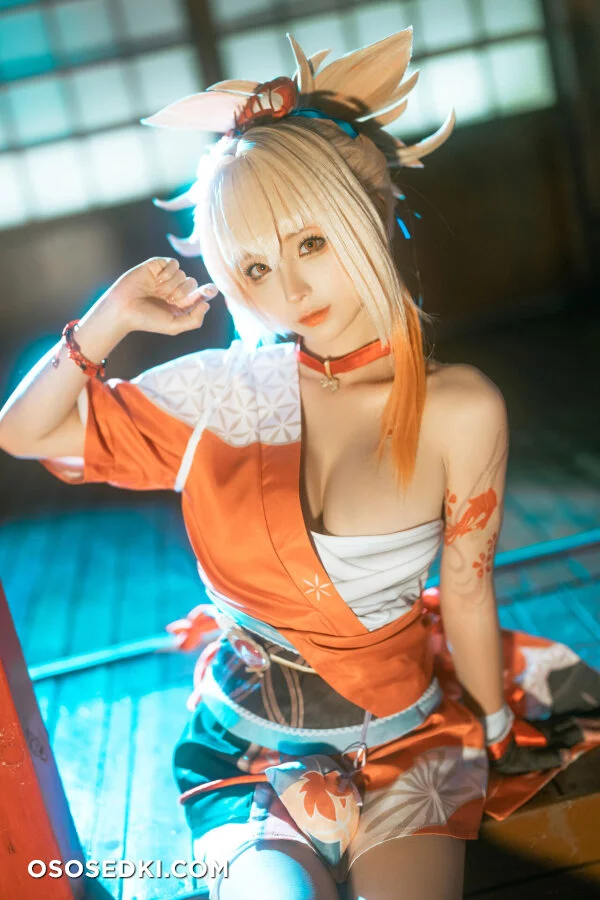 Chunmomo - Yoimiya Naganohara - Genshin Impact nude. Onlyfans, Patreon leaked 25 nude photos