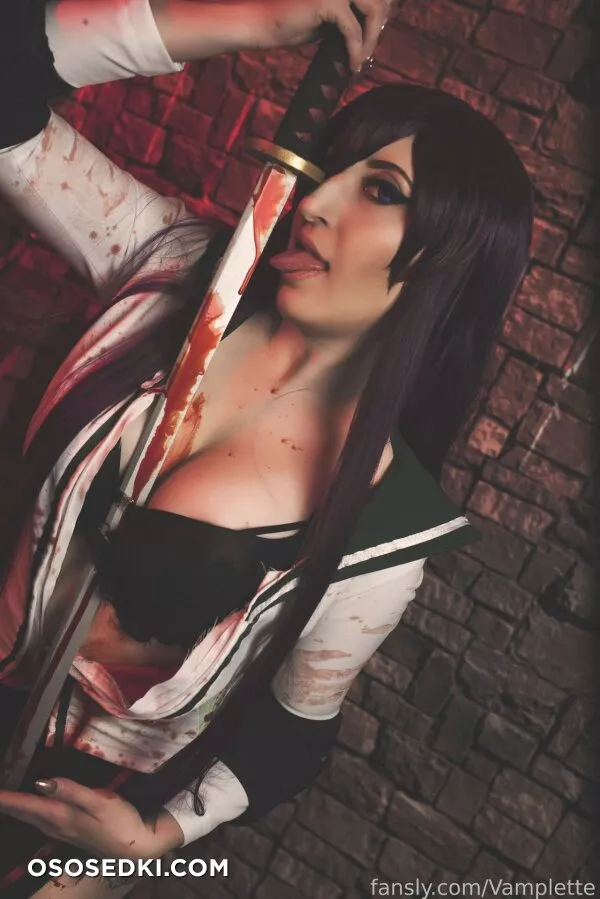 Vamplette - Saeko Busujima - Highschool Of The Dead nude. Onlyfans, Patreon leaked 14 nude photos