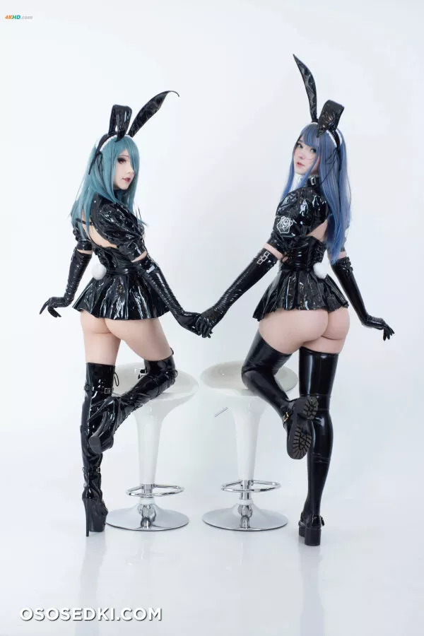 Candy_Ball – Latex Bunny Twins nude. Onlyfans, Patreon leaked 57 nude photos