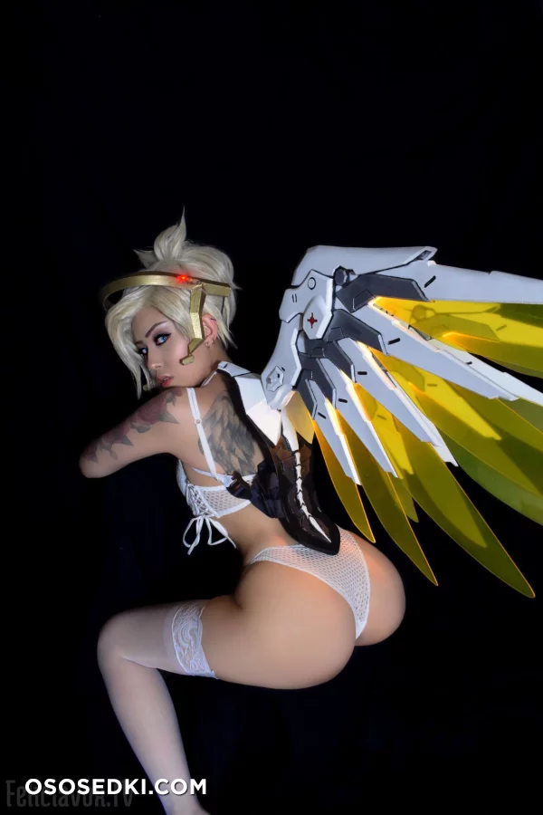 Felicia Vox - Mercy | Angela Ziegler - Overwatch nude. Onlyfans, Patreon leaked 50 nude photos